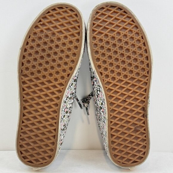 Vans Unisex Multicolor Floral Canvas Sneakers Lace Up Low Top 721356 Sz 6.5M/8W - Picture 6 of 13